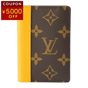 Louis Vuitton Monogram Macassar Brown de Poche Card Wallet Brown